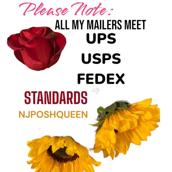 Sunflower 🌻 14x17 Poly Mailers Pack of 25 - Picture 3 of 6